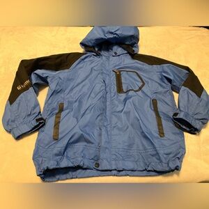 Blue and Black Hooded Jacket by Killtec